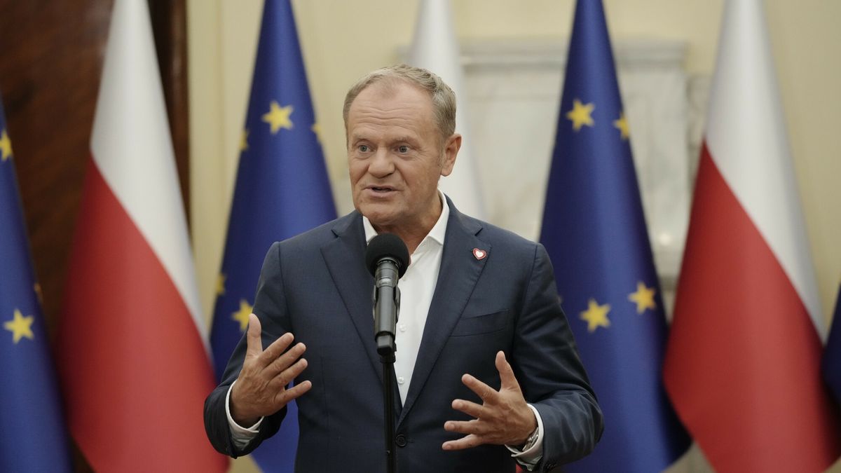 Konferencja Donalda Tuska
11.09.2025 Warszawa Konferencja Donalda Tuska fot Marysia Zawada/REPORTER
N/z: Donald Tusk
Marysia Zawada/REPORTER