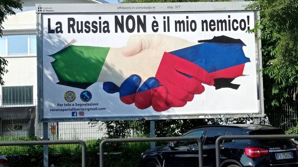 "Rosja to nie wróg". Takich billboardów jest coraz więcej