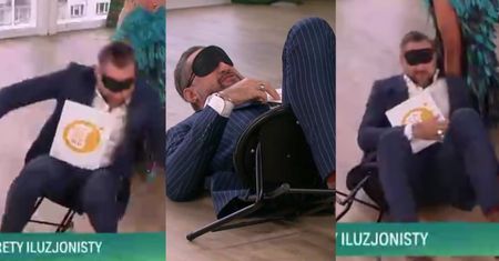 O 10:23 studio "Dzień dobry TVN" zadrżało. Pod Marcinem Prokopem ZAŁAMAŁO się krzesło! (WIDEO)