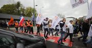 Dąbrowa Górnicza: Protest hutników i koksowników