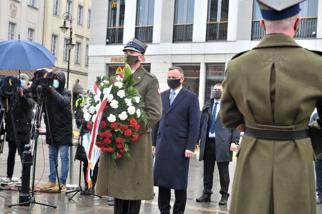 Katyń. Prezydent oddał cześć pomordowanym