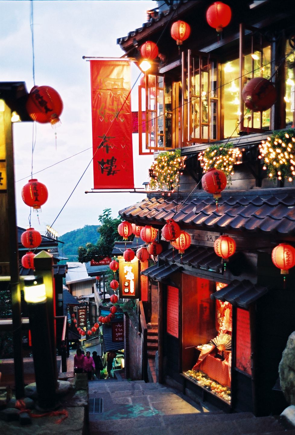 Raohe Night Market w Tajpiej, Tajwan