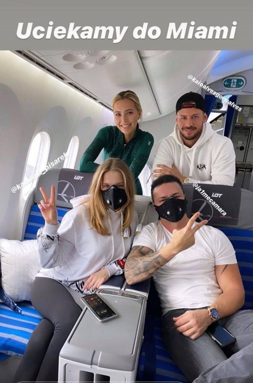 Sandra Kubicka i Karolina Pisarek z partnerami "uciekają do Miami"