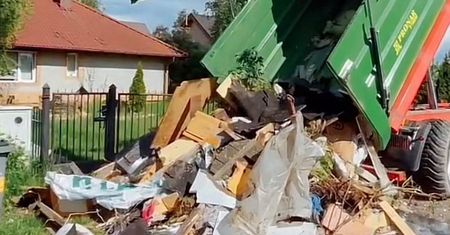 Akcja niczym z "Rancza". Śmieci z lasu wróciły do właściciela