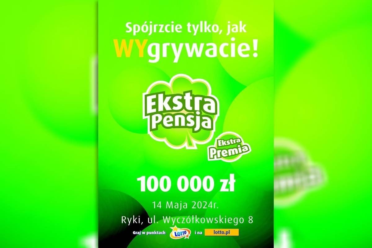 Ekstrapremia Ryki 14 maj 2024