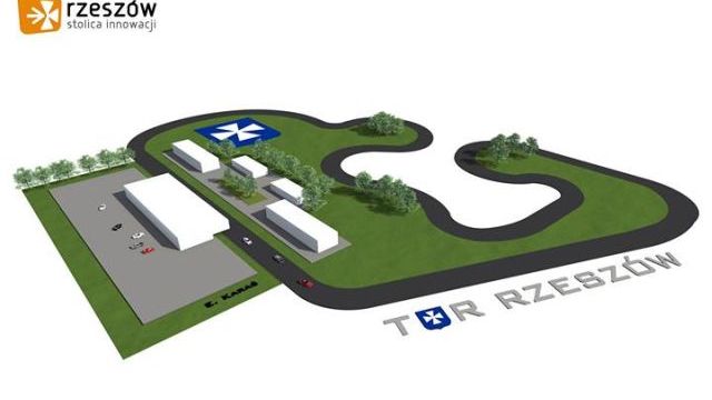 Koncepcyjny projekt toru autorstwa Ewy Karaś