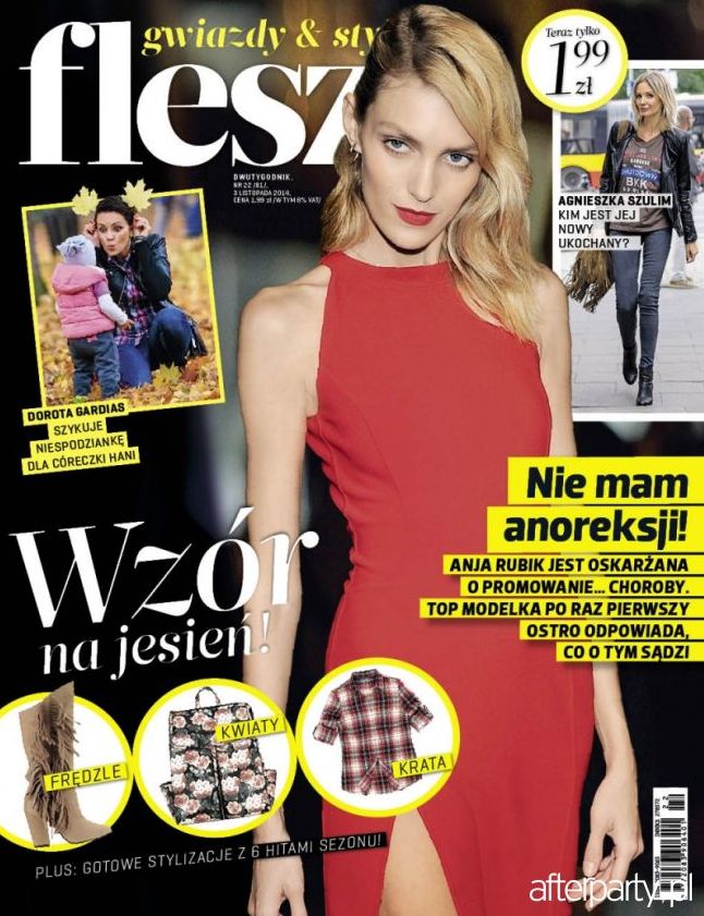 Anja Rubik
Fotografia: Flesz, okładka