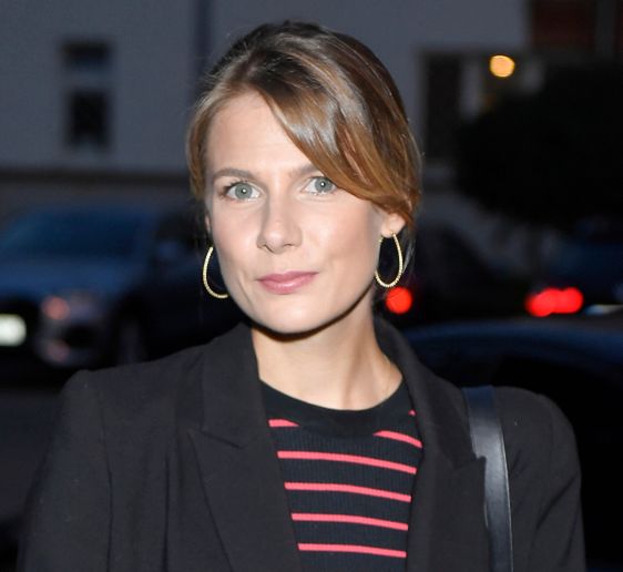 Marta Wierzbicka na premierze sztuki Dom Lalki