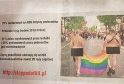 "Homofobiczne kłamstwa". Lokalna gazeta publikuje mocną grafikę