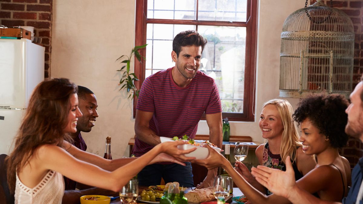 Przyjęcie rodzinne jest świetną okazją, by sprawdzić jak radzimy sobie z rolą gospodarza.