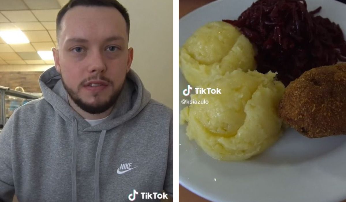 Gdzie tanio zjeść obiad? - Pyszności; Foto: screen z https://www.tiktok.com/@ksiazulo