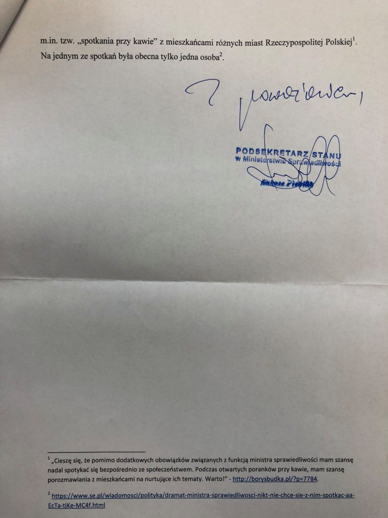 Odpowiedź Łukasza Piebiaka 