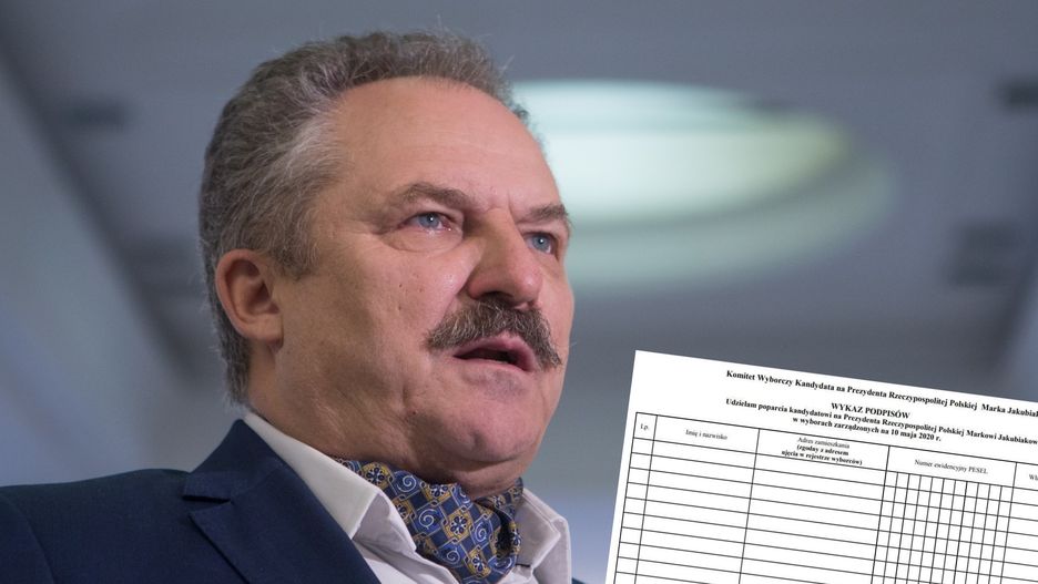 Marek Jakubiak twierdzi, że nic inicjatywie PiS nie wiedział