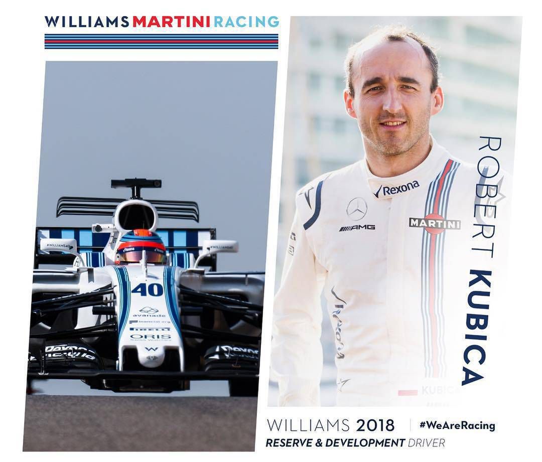 Robert Kubica w teamie Williams