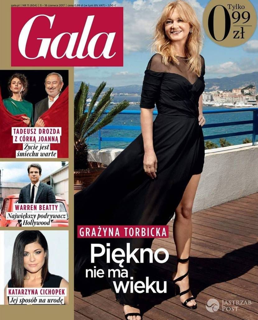 Grażyna Torbicka na okładce najnowszego numeru Gali