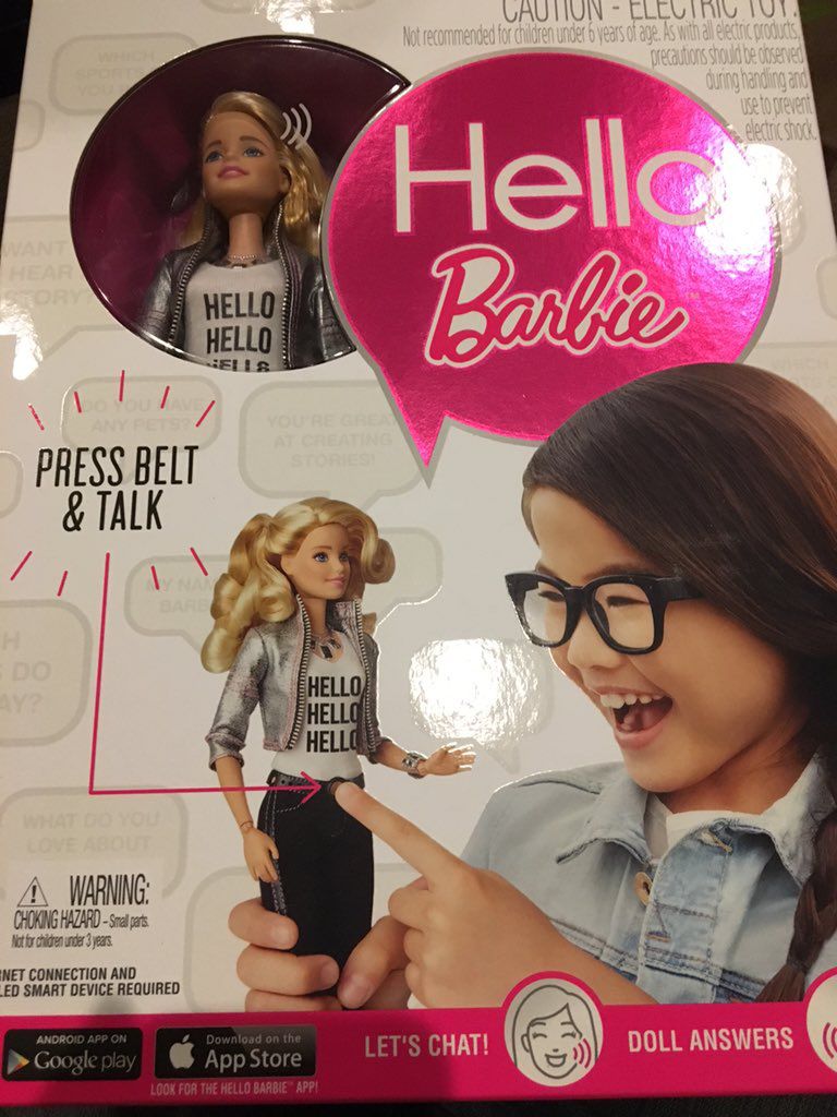 Nowa Barbie może służyć do... śledzenia twojego dziecka!