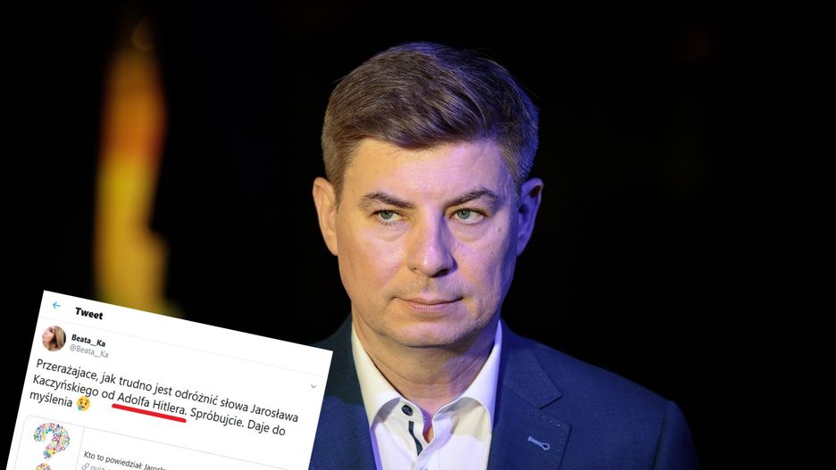 Jan Grabiec skomentował dla WP wpis pracownicy biura prasowego PO "Trudno odróżnić słowa Kaczyńskiego od Hitlera"
