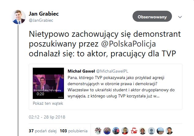 Jan Grabiec na Twitterze 