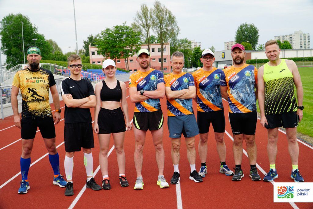 Biegowy challenge na Stadionie Powiatowym przy Okrzei w Pile