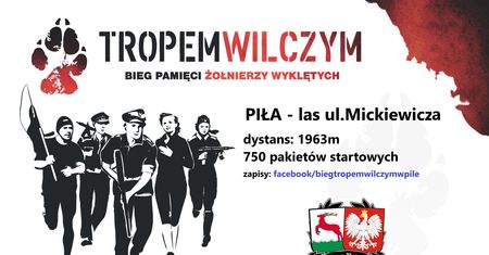 TRWAJĄ ZAPISY NA IV edycję BIEGU TROPEM WILCZYM W PILE!