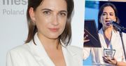 Piękna Anna Cieślak na salonach. Fotorepoterzy nie odstępowali jej na krok, chociaż przyszła bez Edwarda Miszczaka