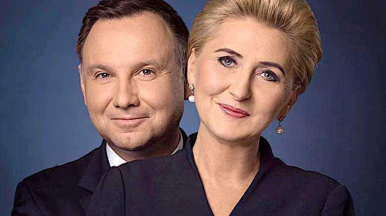 Agata Duda i Andrzej Duda zakochani