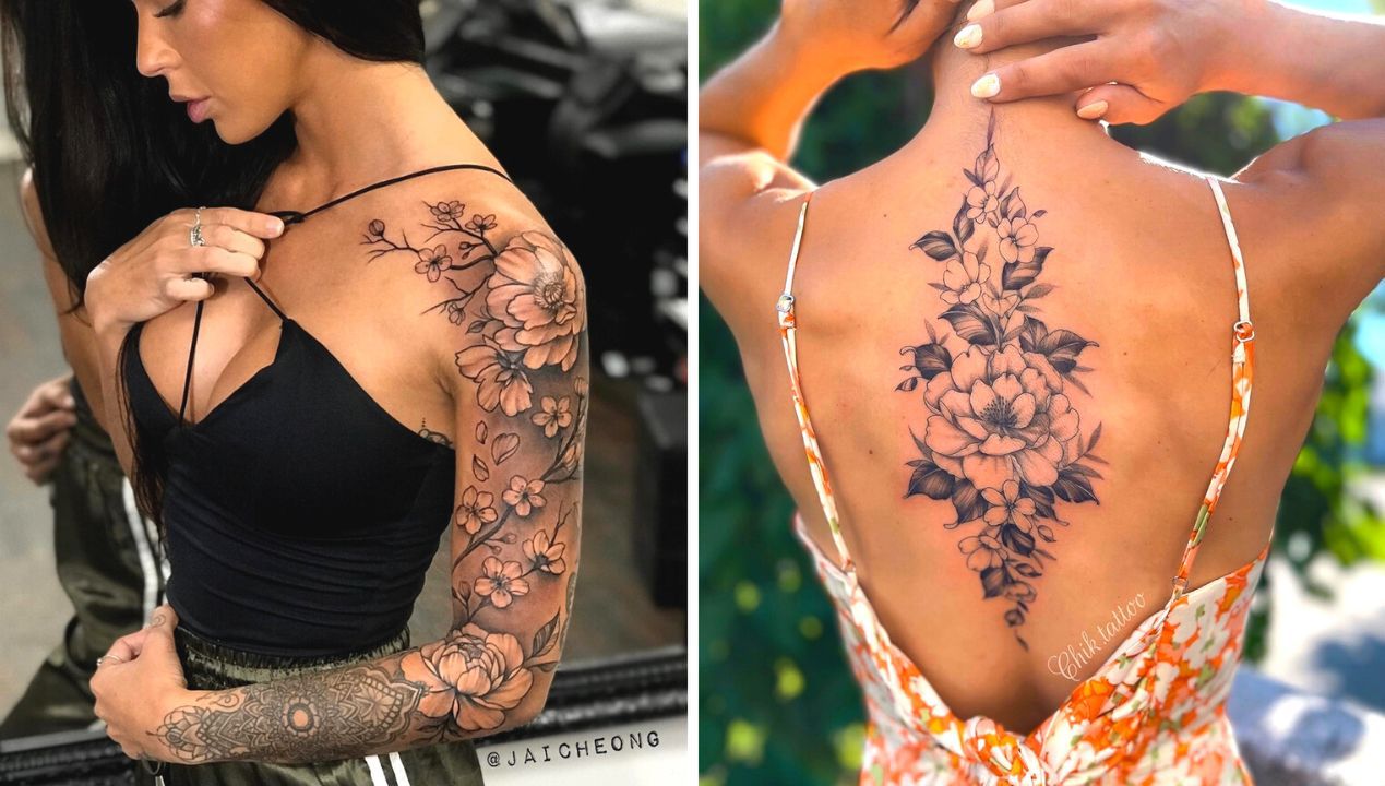 17 kobiecych tatuaży, które pasują do każdej letniej stylizacji