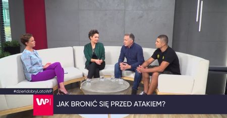 Klepanie po tyłku to nie agresja? Gorąca dyskusja w studiu Telewizji WP