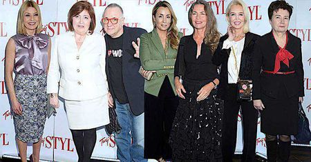 Gwiazdy na gali "Kobieta Roku 2018": Edyta Olszówka, Hanna Gronkiewicz-Waltz, Lidia Niedźwiedzka-Owsiak, Bogna Sworowska