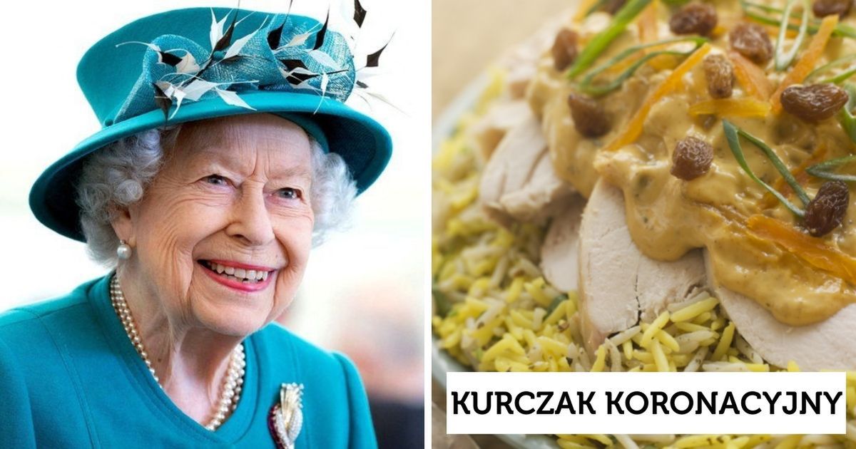 Kurczak koronacyjny królowej Elżbiety zachwyca. Wyciekło tajne, królewskie menu