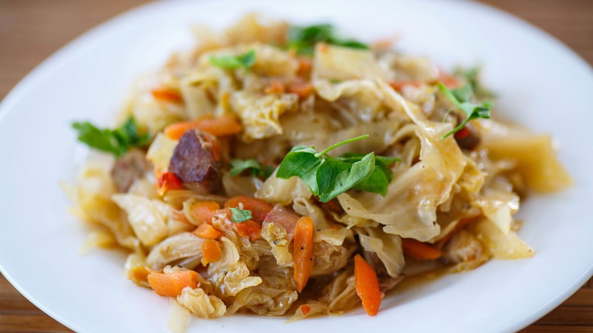 Bigos z grzybami mun