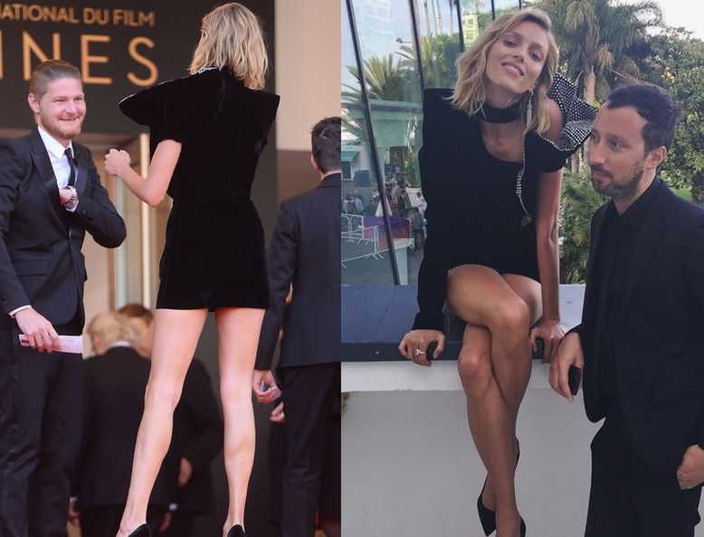 Super szczupłe i oszałamiająco długie nogi Rubik w Cannes. Sexy?