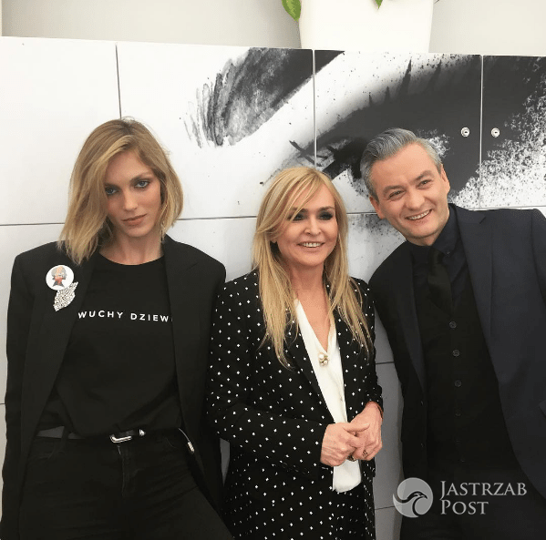 Anja Rubik, Monika Olejnik, Robert Biedroń