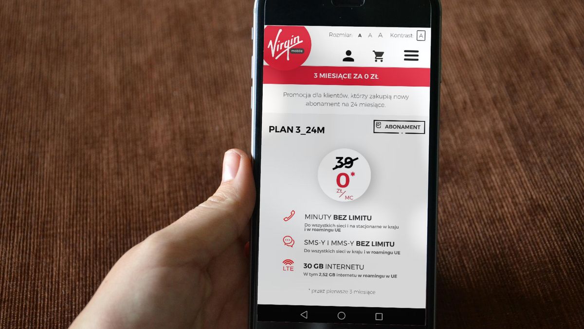 Awaria dotknęła zdecydowaną większość klientów Virgin Mobile.