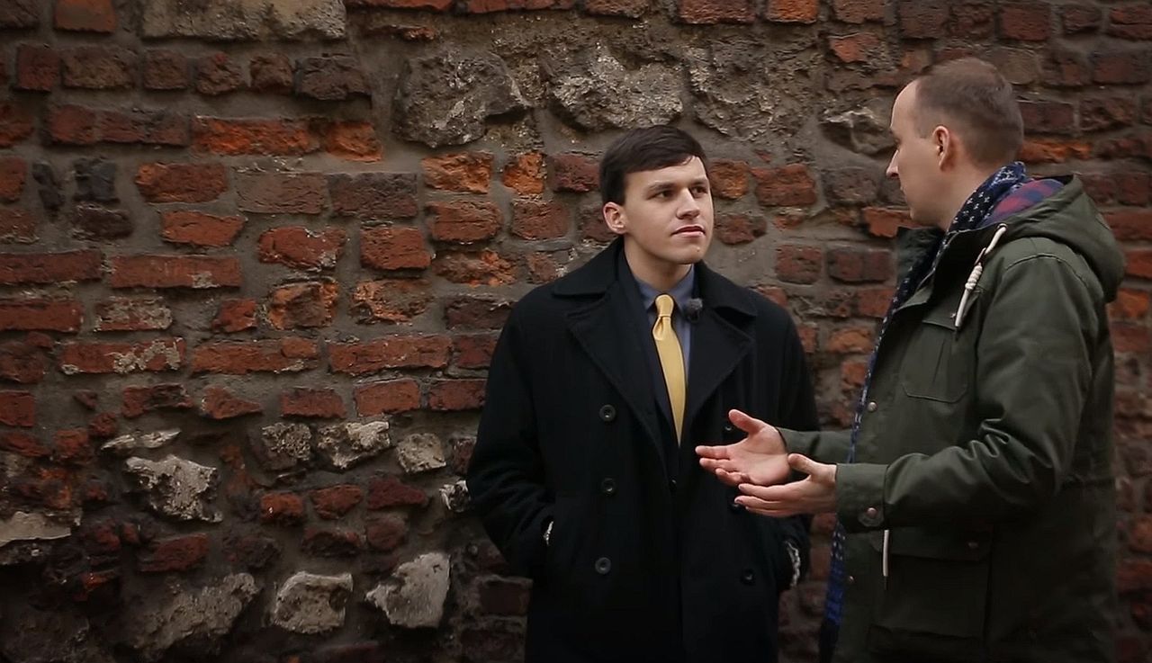 Przed Marszem Niepodległości schował się w łazience. Zaprosiliśmy go do Krakowa