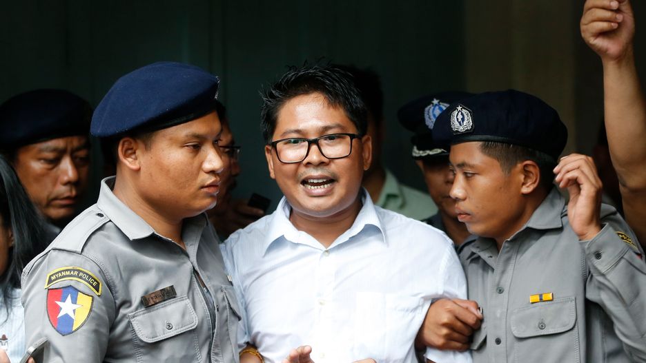 Wa Lone, jeden z dziennikarzy Reutera skazany na 7 lat więzienia w Birmie