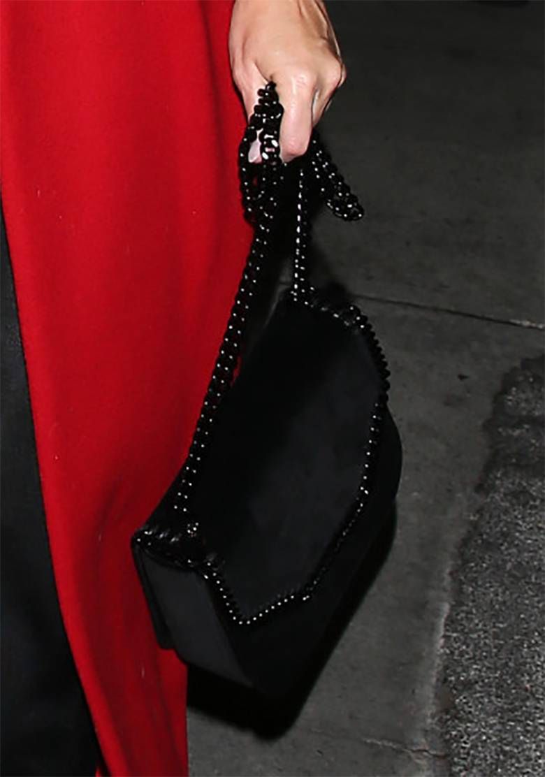 Joanna Krupa - torebka, gwiazda w restauracji w Los Angeles