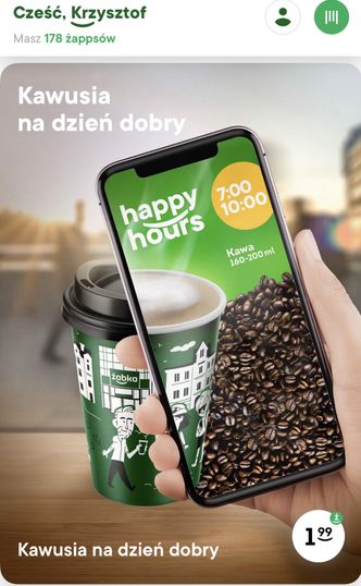 Nie chodzimy już na kawę, ale po kawę. Największa sieć sklepów convenience ogłasza kawowy Happy Hours