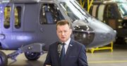 Szef MON chwali się zakupem śmigłowców. "Nie rezygnujemy ze wzmacniania polskiej armii"