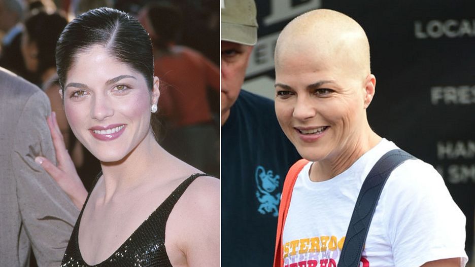 Selma Blair w 2000 r. i we wrześniu 2019 r.