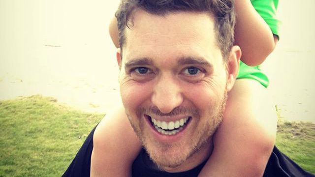 Michael Bublé z synkiem Noah
