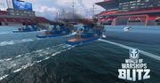 "World of Warships Blitz": połączyli bitwy morskie z… piłką nożną
