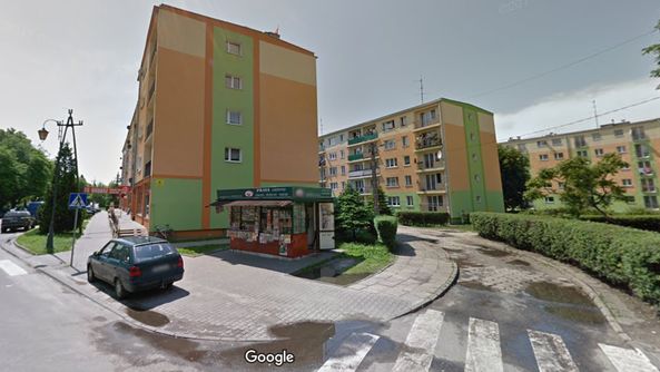 Bloki na ulicy Kolejowej w Zgierzu.