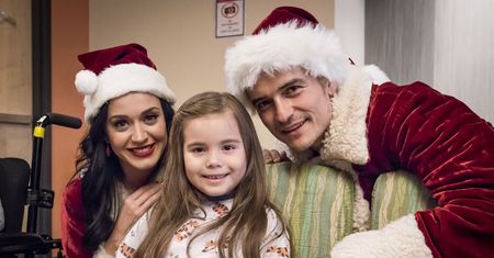 Katy Perry i Orlando Bloom odwiedzili szpital dziecięcy
