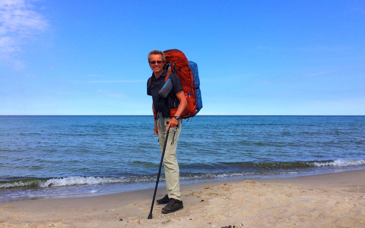 Na piechotę z Holandii do Rosji - Leo Blom chce przejść 2800 km