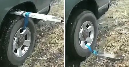 Na jazdę w terenie zabieram kawałek deski i mocną taśmę. Tak wyjadę z każdego błota