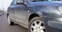Za brudny samochód grozi nawet 500 zł mandatu