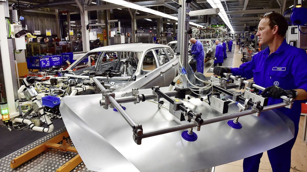 Fabryka Volkswagena w Werk Zwickau.