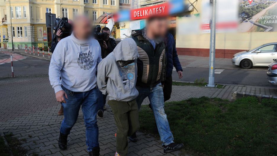 Adrian W. przed przesłuchaniem w prokuraturze