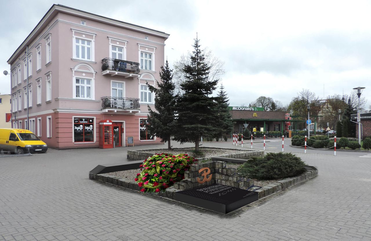 Odsłonięcie tablicy poświęconej Bohaterom Powstania Warszawskiego